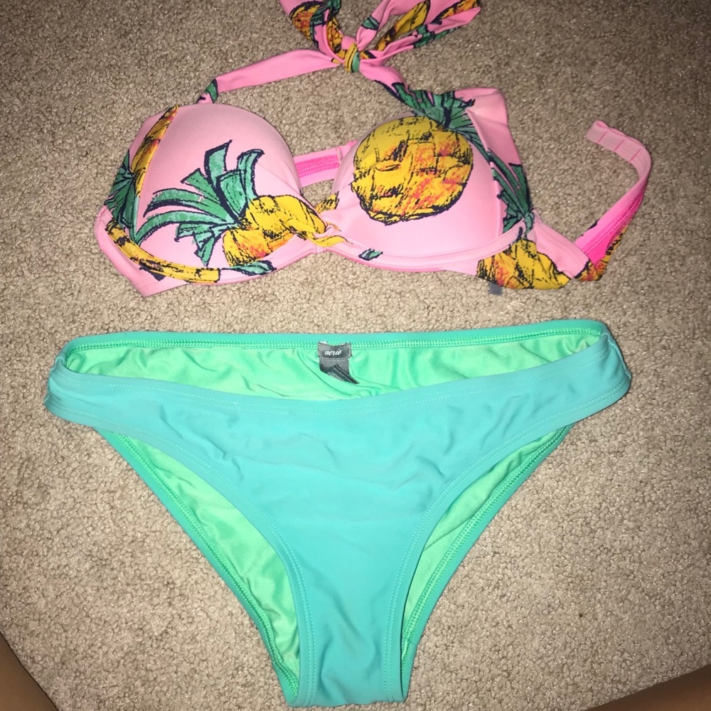 Hawaiian aerie swimsuit last summer!